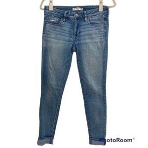Abercrombie & Fitch Skinny Cuffed Ankle Jeans